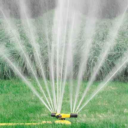 Garden Essentials | Lawn Sprinkler System with 360° Coverage | Adjustable Nozzles for Efficient Watering 0