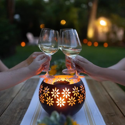 Garden Glow | Solar Flower Lamp with Automatic Activation | Eco-Friendly Lighting Solution for Outdoor Ambiance 1
