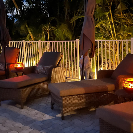 Garden Glow | Solar Flower Lamp with Automatic Activation | Eco-Friendly Lighting Solution for Outdoor Ambiance 4