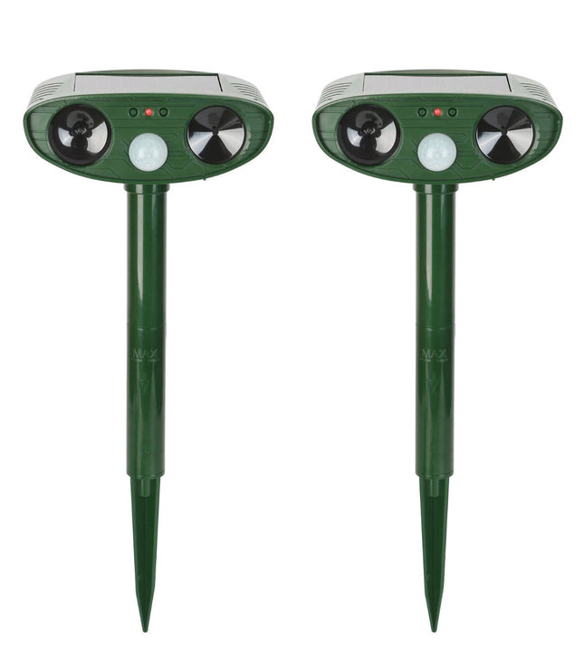 Garden Guardian | Ultrasonic Pest Repeller with Solar Power | Motion-Activated for Effective Outdoor Protection 0