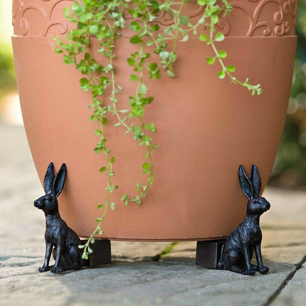 Garden Pot Feet | Decorative Planter Feet with Frost-Resistant Design | Improves Drainage for Healthy Plants 0