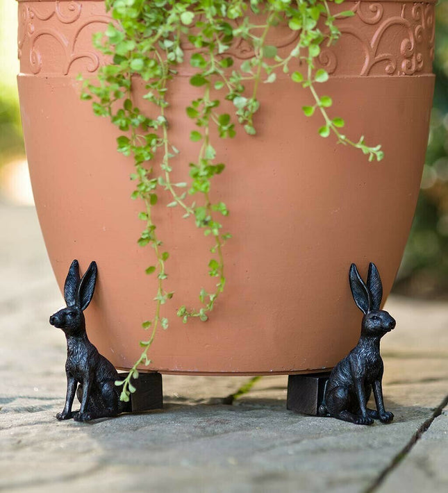 Garden Pot Feet | Decorative Planter Feet with Frost-Resistant Design | Improves Drainage for Healthy Plants 0