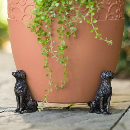 Garden Pot Feet | Decorative Planter Feet with Frost-Resistant Design | Improves Drainage for Healthy Plants 2