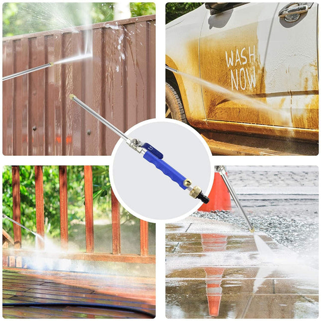 Garden Spray | Hose Pressure Sprayer Nozzle Attachment with Adjustable Spray Modes | Lightweight Tool for Efficient Cleaning 1