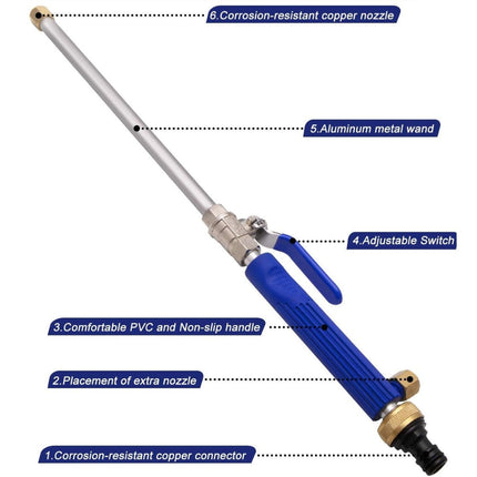 Garden Spray | Hose Pressure Sprayer Nozzle Attachment with Adjustable Spray Modes | Lightweight Tool for Efficient Cleaning 2