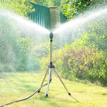 Garden Sprinkler System | Adjustable Tripod Sprinkler with 360° Rotation | Efficient Watering Solution for Your Garden 0