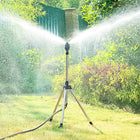 Garden Sprinkler System | Adjustable Tripod Sprinkler with 360° Rotation | Efficient Watering Solution for Your Garden 0