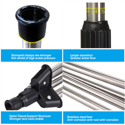 Garden Sprinkler System | Adjustable Tripod Sprinkler with 360° Rotation | Efficient Watering Solution for Your Garden 3