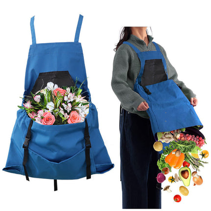 Gardening Apron for Women | Waterproof Oxford Fabric with Practical Pockets | Adjustable Fit for Comfort 2