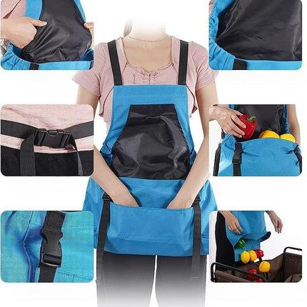 Gardening Apron for Women | Waterproof Oxford Fabric with Practical Pockets | Adjustable Fit for Comfort 6