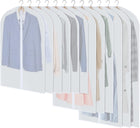 Garment Cover Set | 24-Pack PEVA Hanging Bags with Full-Length Zippers | Dust and Moisture Protection for All Clothing Types 0
