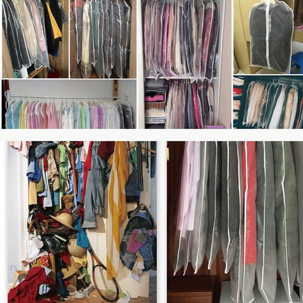 Garment Storage Bags | Clear Vinyl Bags with Breathable Design | Durable Protection for Clothing 3