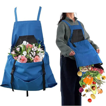 Gardening Apron with Pockets, Cross Back Apron for Garden and Workshop – image 10