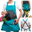 Gardening Apron with Pockets, Cross Back Apron for Garden and Workshop – image 8