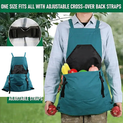 Gardening Apron with Pockets, Cross Back Apron for Garden and Workshop – image 4