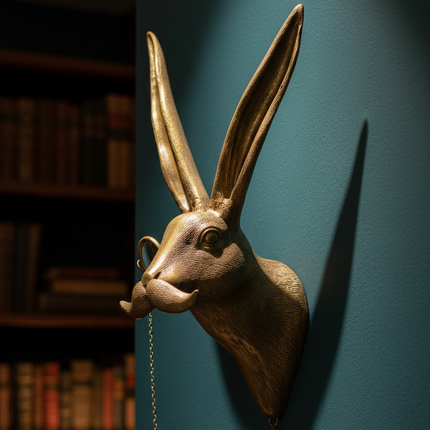 Animal Head Wall Sculpture, Deer Head Wall Decor