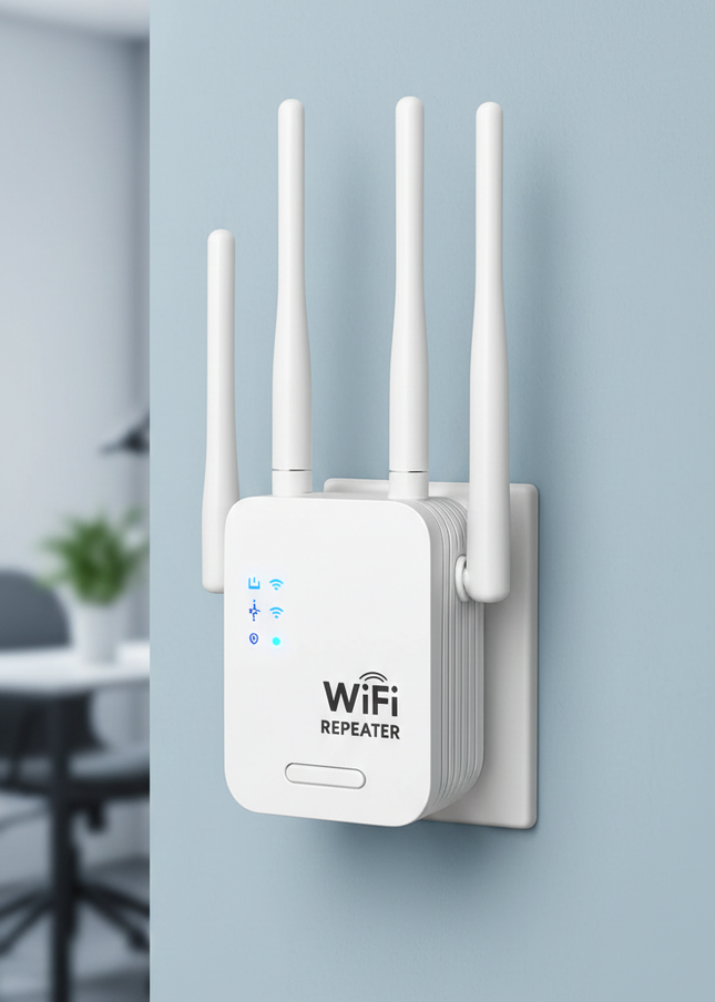 Outdoor WiFi Extender, Long Range WiFi Booster for Home, Dual Band WiFi Repeater for Garden and Garage_01
