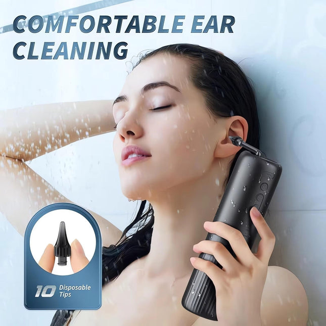 Gentle Ear Cleaning Solution | Adjustable Pressure with Waterproof Design for Comfortable Ear Care 1