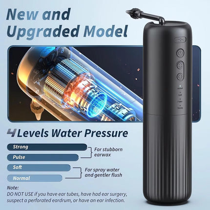 Gentle Ear Cleaning Solution | Adjustable Pressure with Waterproof Design for Comfortable Ear Care 3