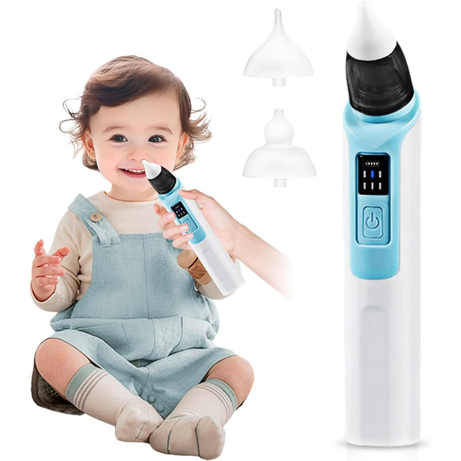 Gentle Relief | Baby Nasal Aspirator with Anti-Reflux Mechanism | Portable Design for Safe Congestion Relief 1