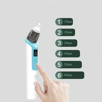 Gentle Relief | Baby Nasal Aspirator with Anti-Reflux Mechanism | Portable Design for Safe Congestion Relief 3
