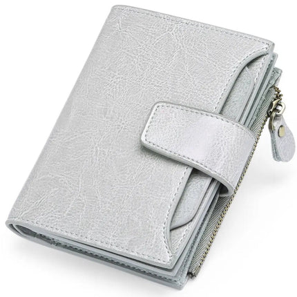 Genuine Leather Multi-Pocket Wallet with RFID Protection | Compact Design for Secure Organization 15