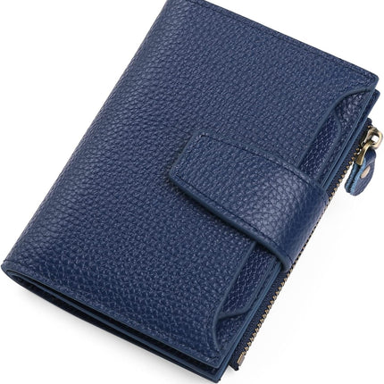 Genuine Leather Multi-Pocket Wallet with RFID Protection | Compact Design for Secure Organization 9