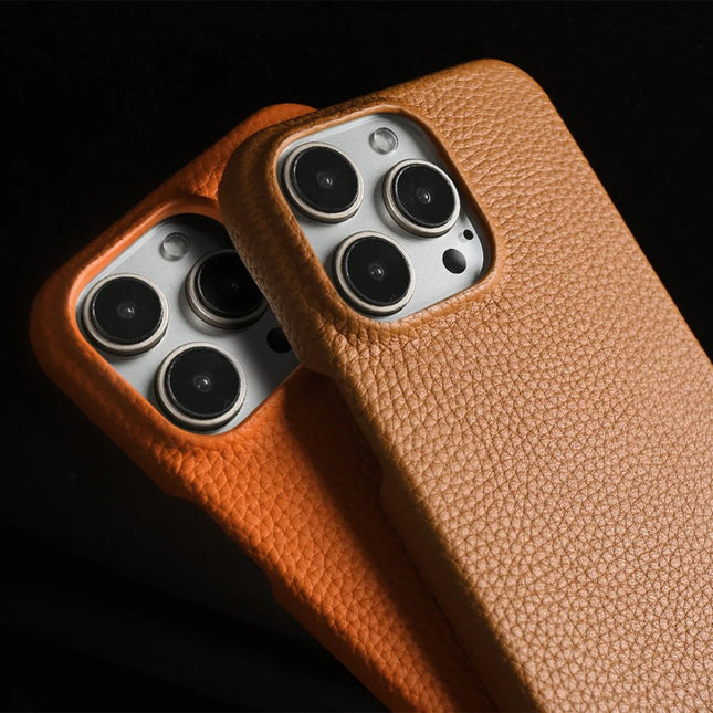 Genuine Leather Phone Case with Crossbody Strap for Stylish Convenience 1