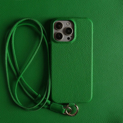 Genuine Leather Phone Case with Crossbody Strap for Stylish Convenience 5