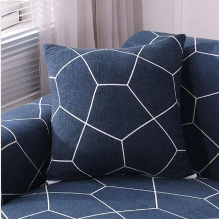 Black and Gold Pillow Covers, Geometric Cushion Covers – image 4