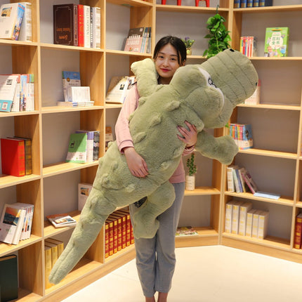 Giant Crocodile Plush Toy | Hypoallergenic Stuffed Animal for Ultimate Comfort 0