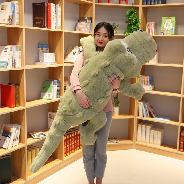 Giant Crocodile Plush Toy | Hypoallergenic Stuffed Animal for Ultimate Comfort 0