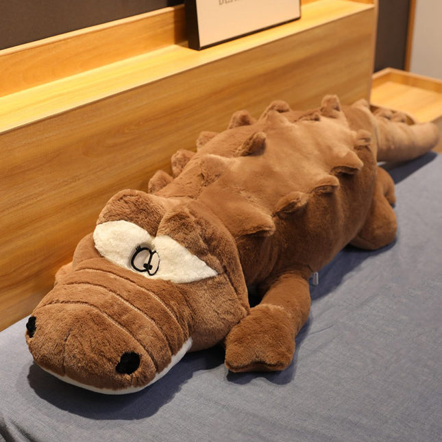 Giant Crocodile Plush Toy | Hypoallergenic Stuffed Animal for Ultimate Comfort 1
