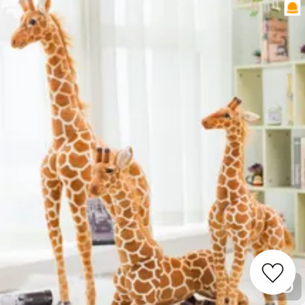 Giant Plush Stuffed Animal | Realistic Giraffe Design for Cozy Cuddles 3
