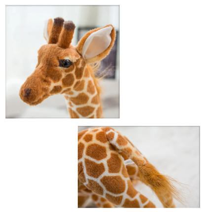 Giant Plush Stuffed Animal | Realistic Giraffe Design for Cozy Cuddles 5