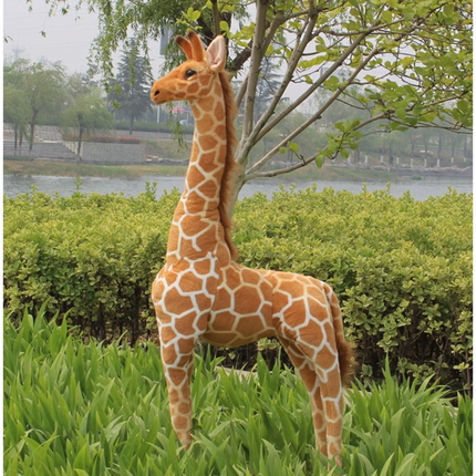 Giant Plush Stuffed Animal | Realistic Giraffe Design for Cozy Cuddles 7