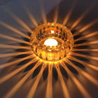 Artful Glass Candle Holder with Rippled Design | Elegant Accent for Intimate Spaces