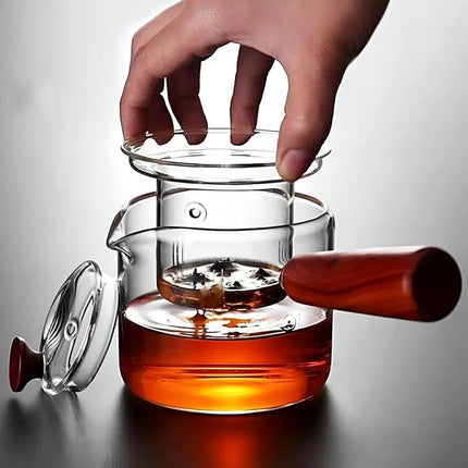 Glass Teapot with Infuser, Loose Leaf Tea Pot – image 6