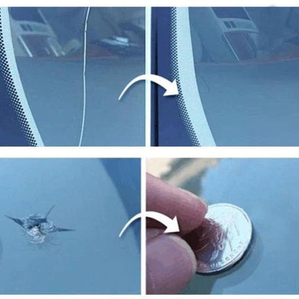 Glass Repair Kit | Quick and Clear Restoration with Easy Application | Ideal for Windows and Windshields 3