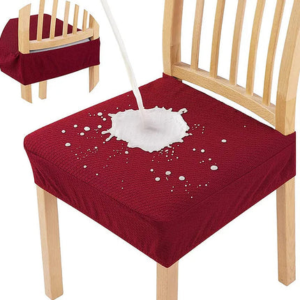 GleamSeat | Waterproof Dining Chair Covers with 4-Way Stretch Fit | Easy Clean Solution for Modern Homes 0
