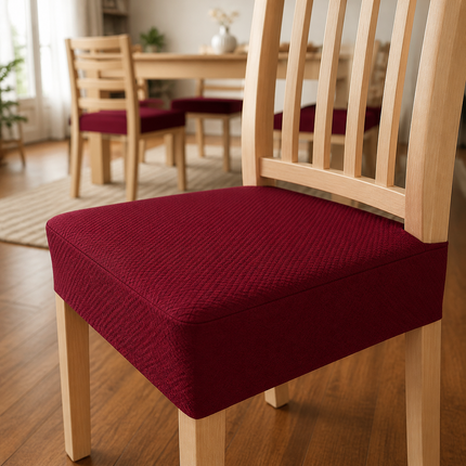 GleamSeat | Waterproof Dining Chair Covers with 4-Way Stretch Fit | Easy Clean Solution for Modern Homes 1