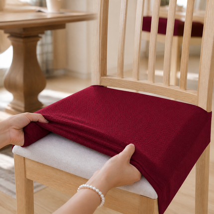 GleamSeat | Waterproof Dining Chair Covers with 4-Way Stretch Fit | Easy Clean Solution for Modern Homes 2