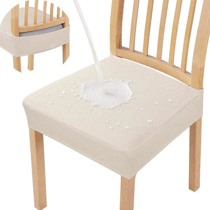 GleamSeat | Waterproof Dining Chair Covers with 4-Way Stretch Fit | Easy Clean Solution for Modern Homes 9