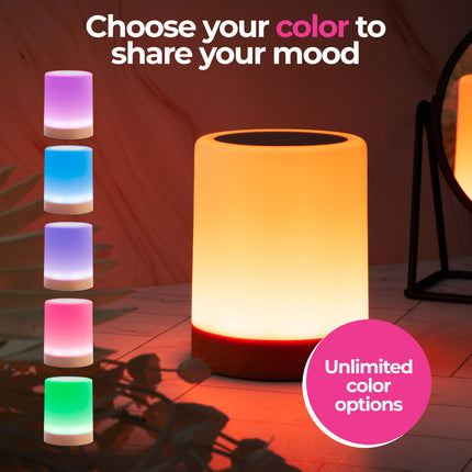 Global Connect | Friendship Lamp with Instant Tap Activation | Thoughtful Gift for Maintaining Long-Distance Relationships 4