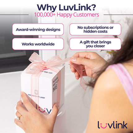 Global Connect | Friendship Lamp with Instant Tap Activation | Thoughtful Gift for Maintaining Long-Distance Relationships 6