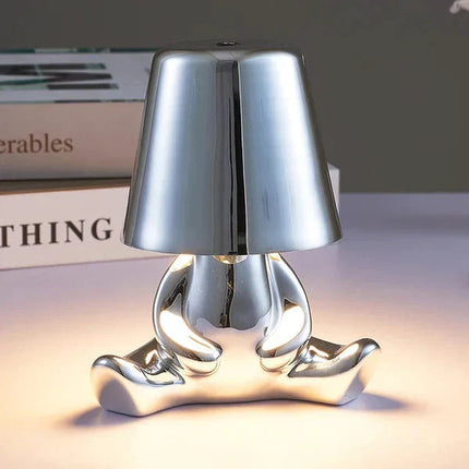 GlowCraft | Unique Table Lamp with USB Rechargeable Design | Adjustable Brightness for Cozy Ambiance 10