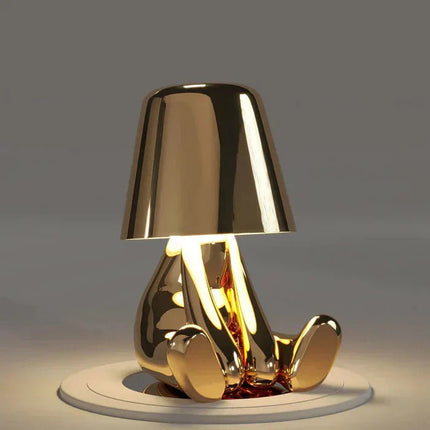 GlowCraft | Unique Table Lamp with USB Rechargeable Design | Adjustable Brightness for Cozy Ambiance 11
