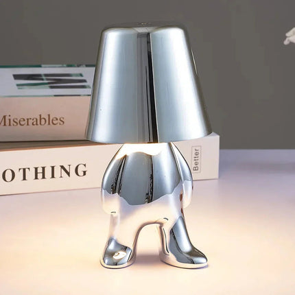 GlowCraft | Unique Table Lamp with USB Rechargeable Design | Adjustable Brightness for Cozy Ambiance 7
