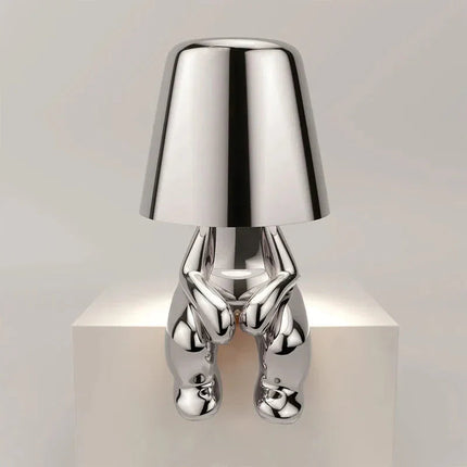 GlowCraft | Unique Table Lamp with USB Rechargeable Design | Adjustable Brightness for Cozy Ambiance 8