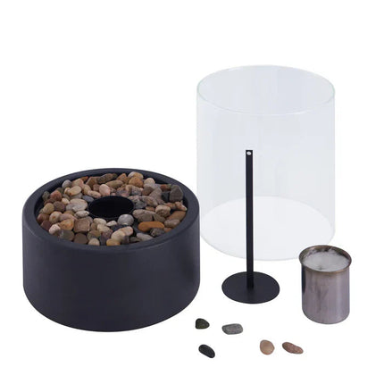 GlowLuxe | Table Lantern with Modern Design & Soft Flickering Flame | Cozy Atmosphere for Home and Outdoor Use 6